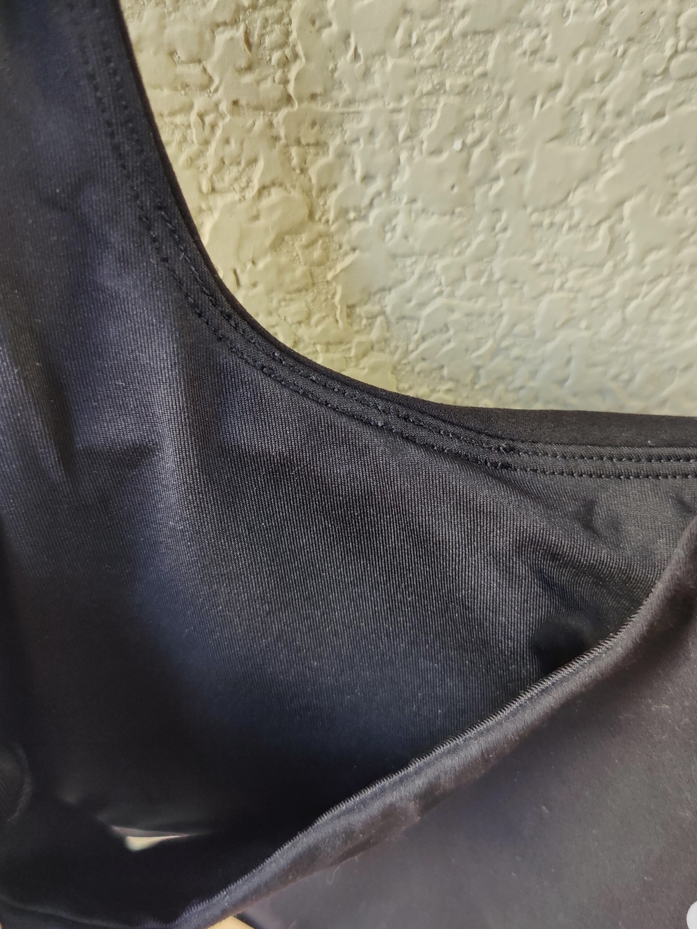 POPFLEX Black Racerback Sports Bra - Picture 3 of 8